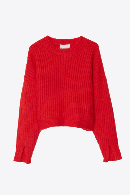 Relaxed Cardigan with Contrast Trims