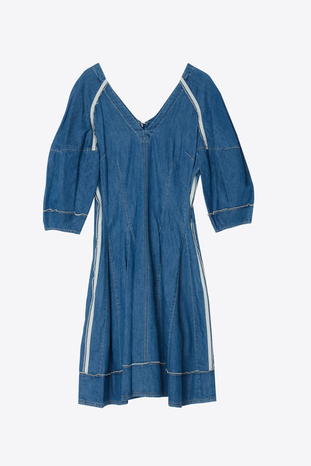 Tulip Puff Sleeve Dress