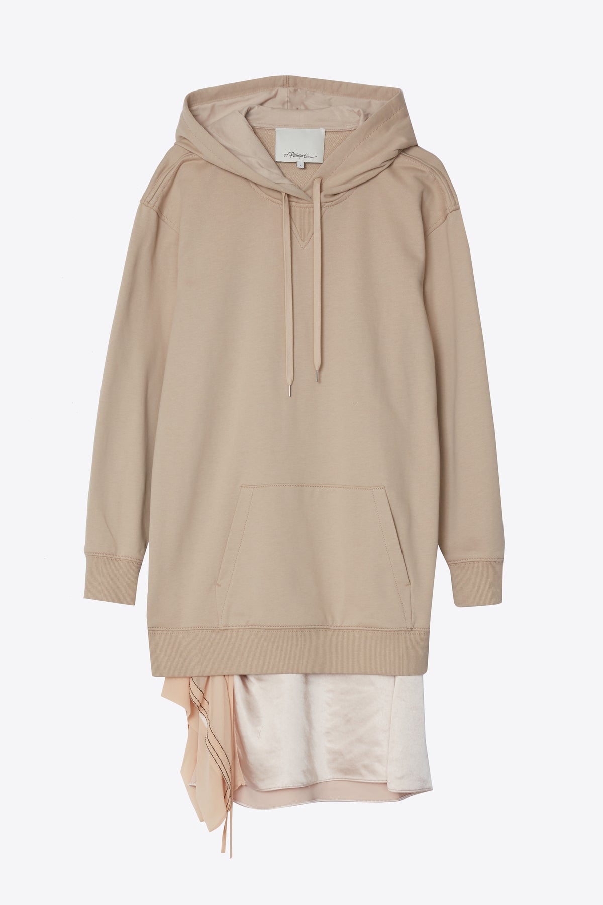 Hoodie Combo Dress with Satin Skirt – 3.1 Phillip Lim