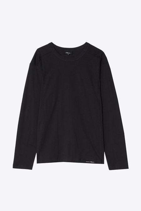 Short Sleeve Oversized Boxy V-Neck Tee