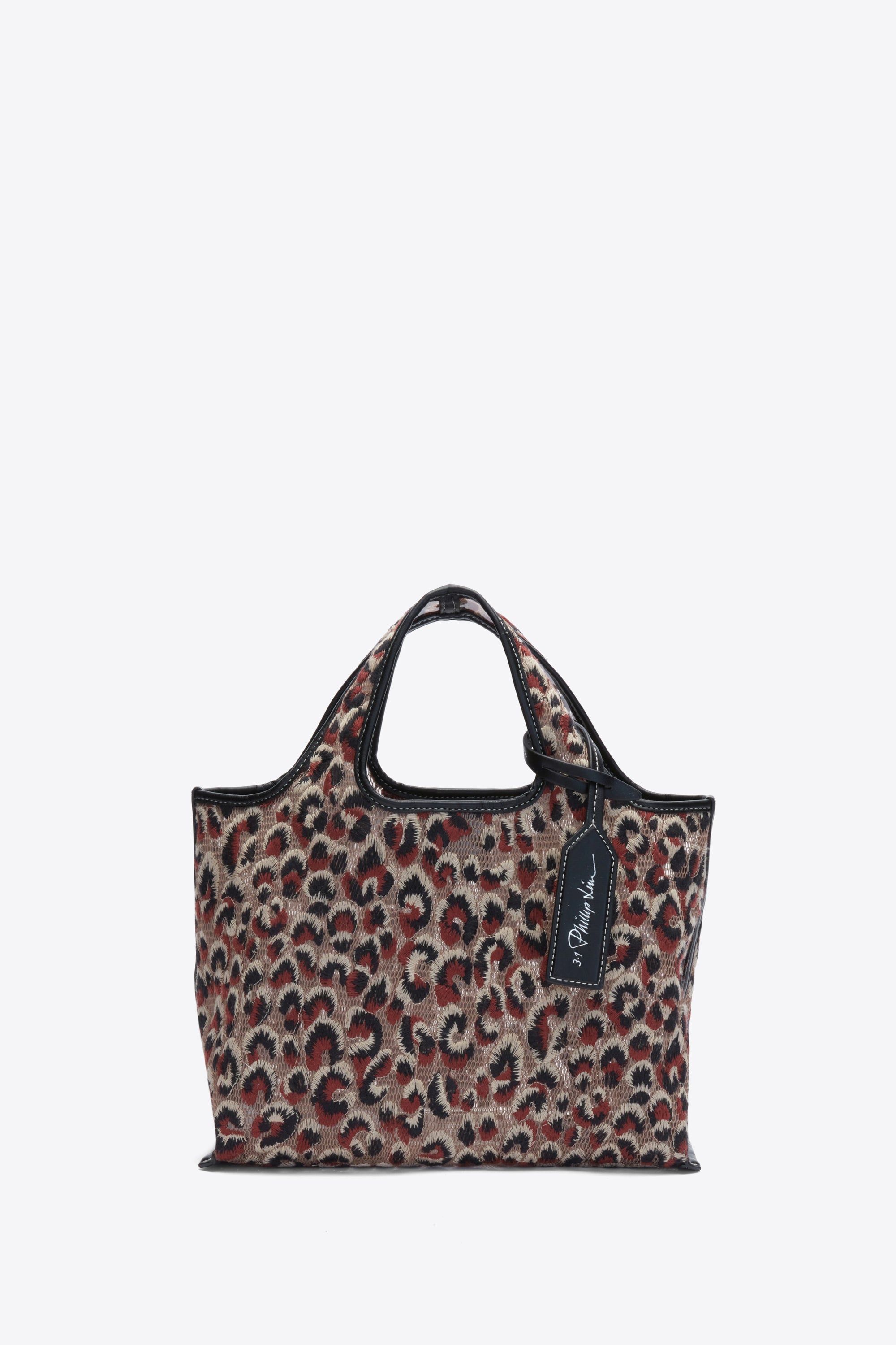 3.1 Phillip Lim レオパードコート Leopard Embroidered Mini Market Tote – 3.1 Phillip Lim