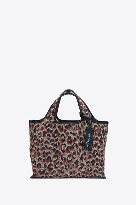 Leopard Print Market Tote