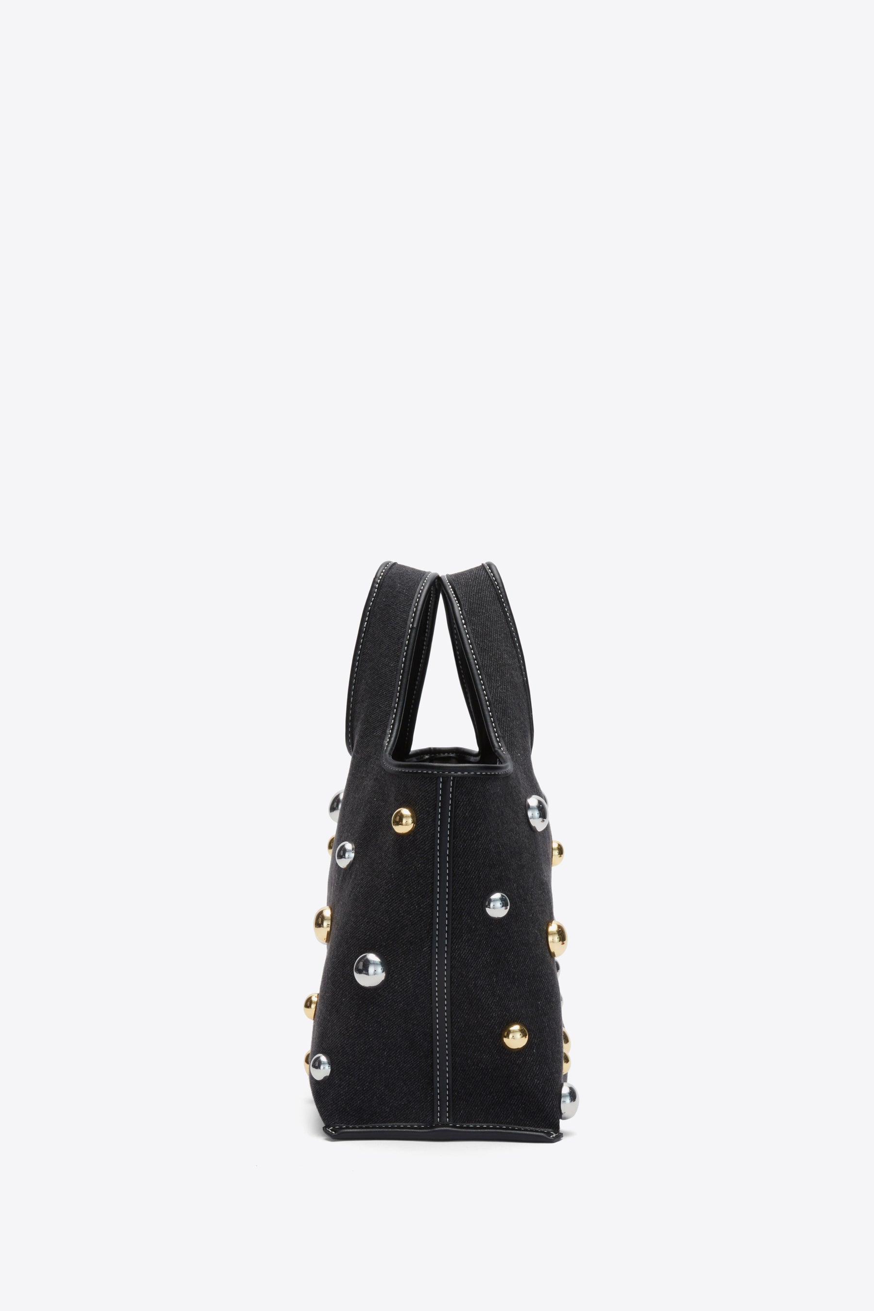 Dome Embellishment Mini Market Tote