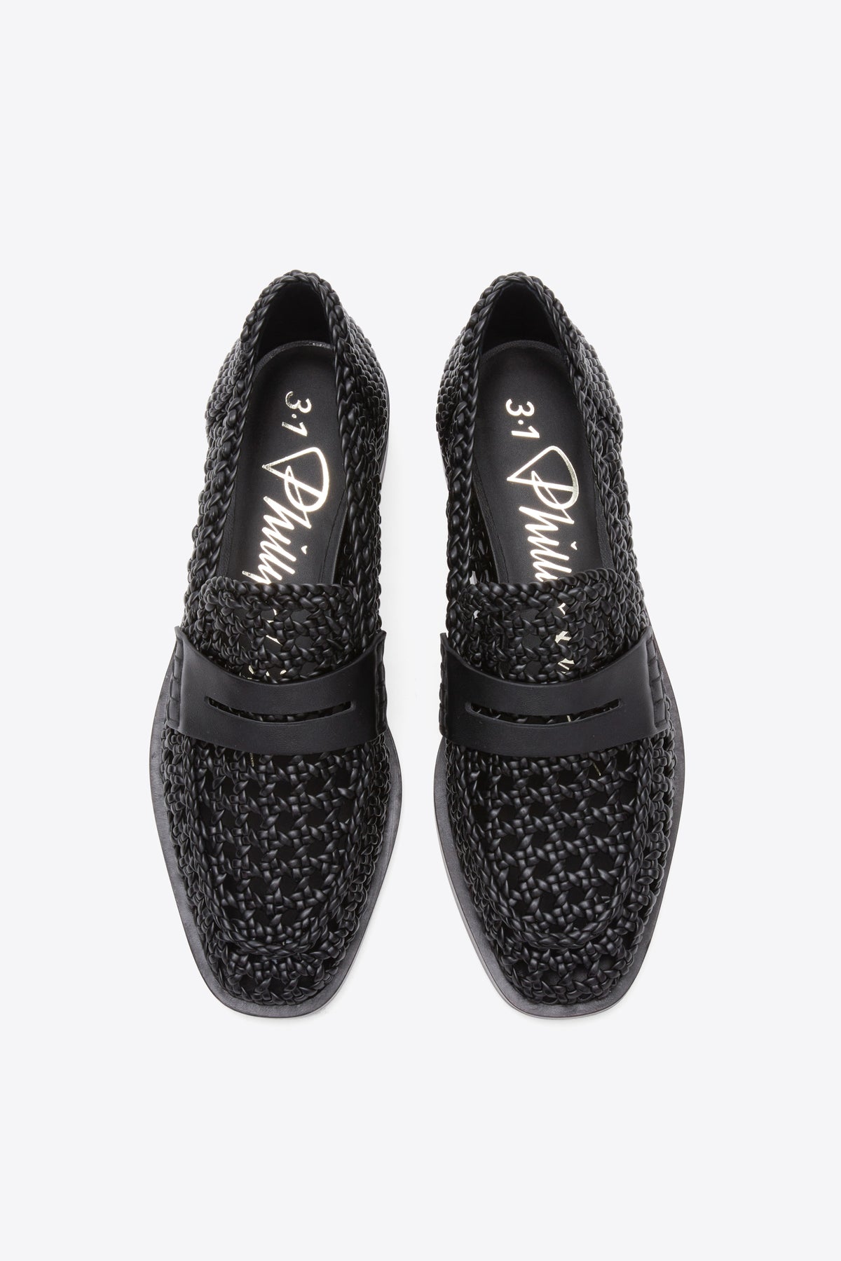 Phillip Lim Macrame Black Woven Loafers women\'s size 39 (9) ID Macrame Mule – 3.1 Phillip Lim main image 3