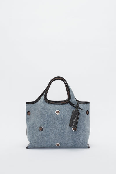 Denim Mini Market Tote with Grommets – 3.1 Phillip Lim