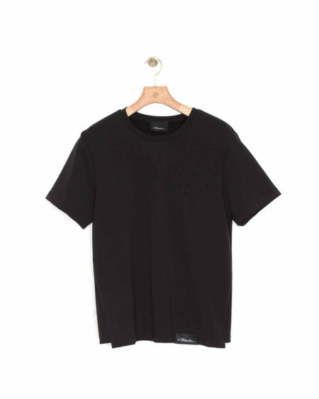 Poplin Combo Puff Sleeve Top