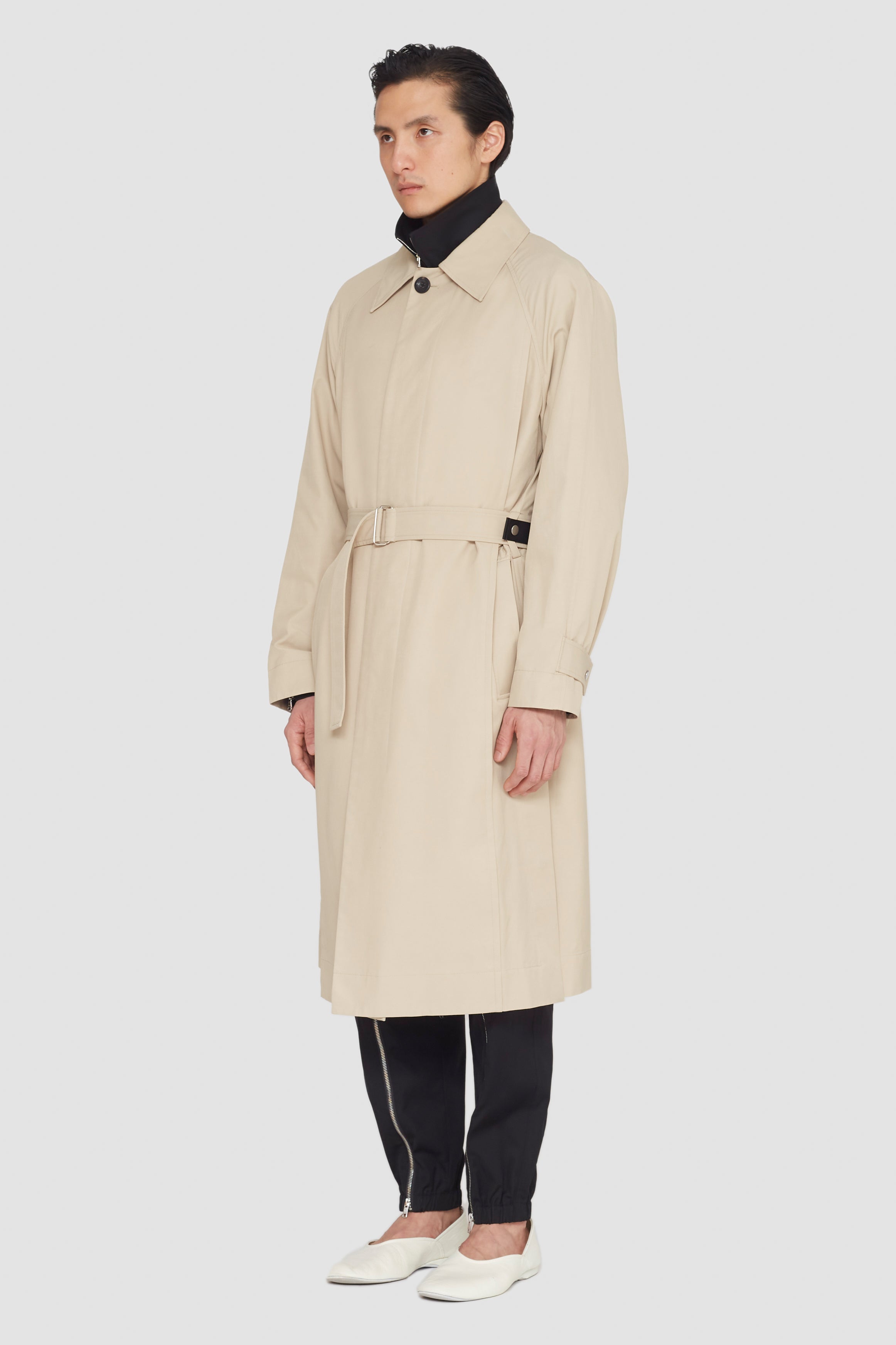 3.1 shops Phillip Lim Women's Oversized Grandma Trench Coat Solid Brown Size 4