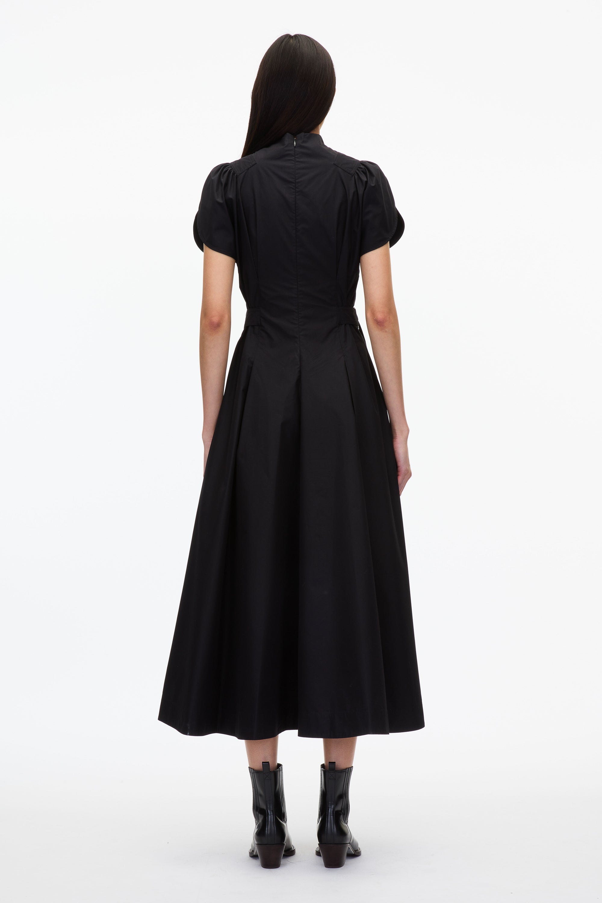 Puff Sleeve Poplin Flare Dress – 3.1 Phillip Lim