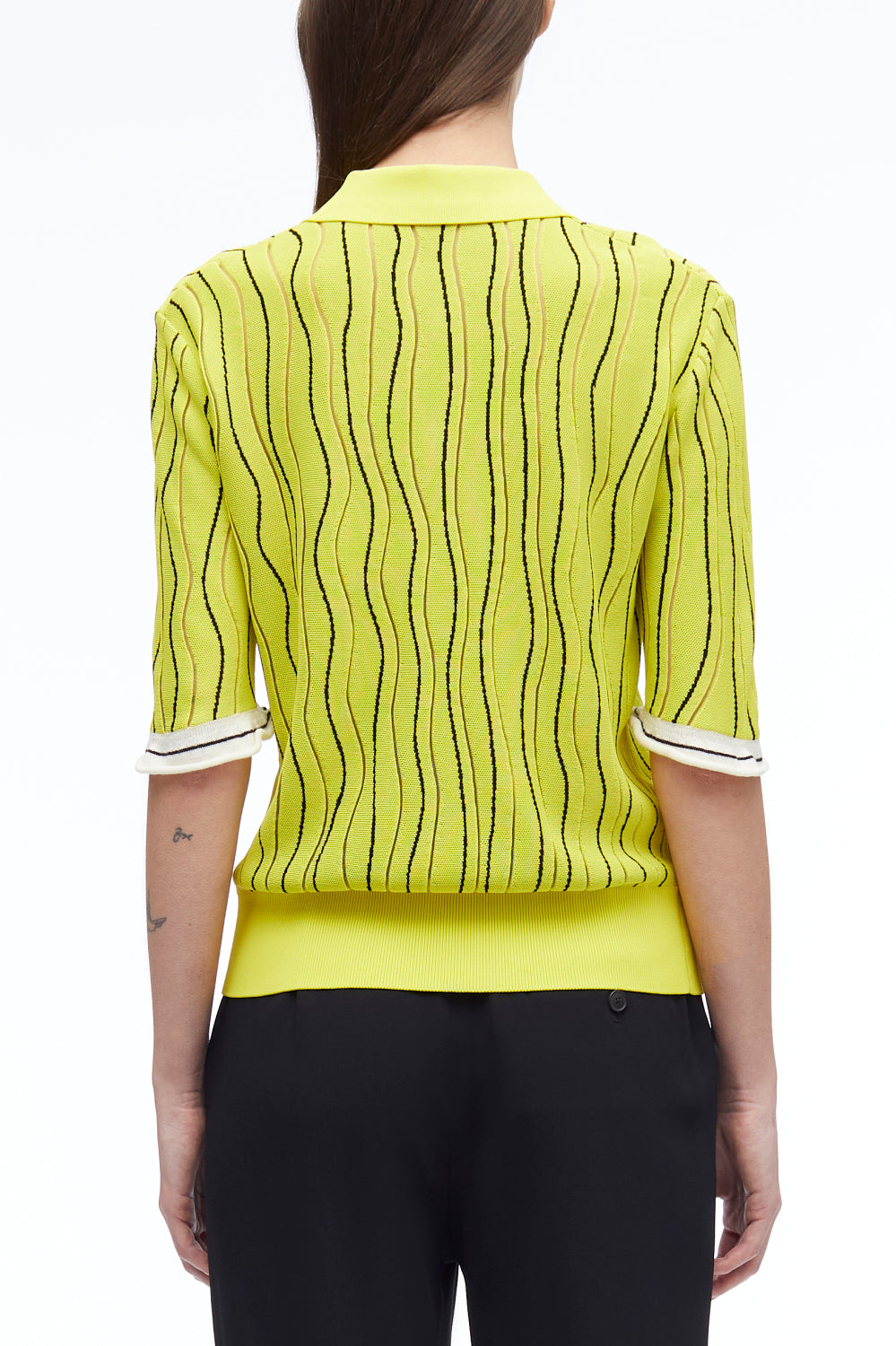 Art Nouveau Jacquard Polo Shirt