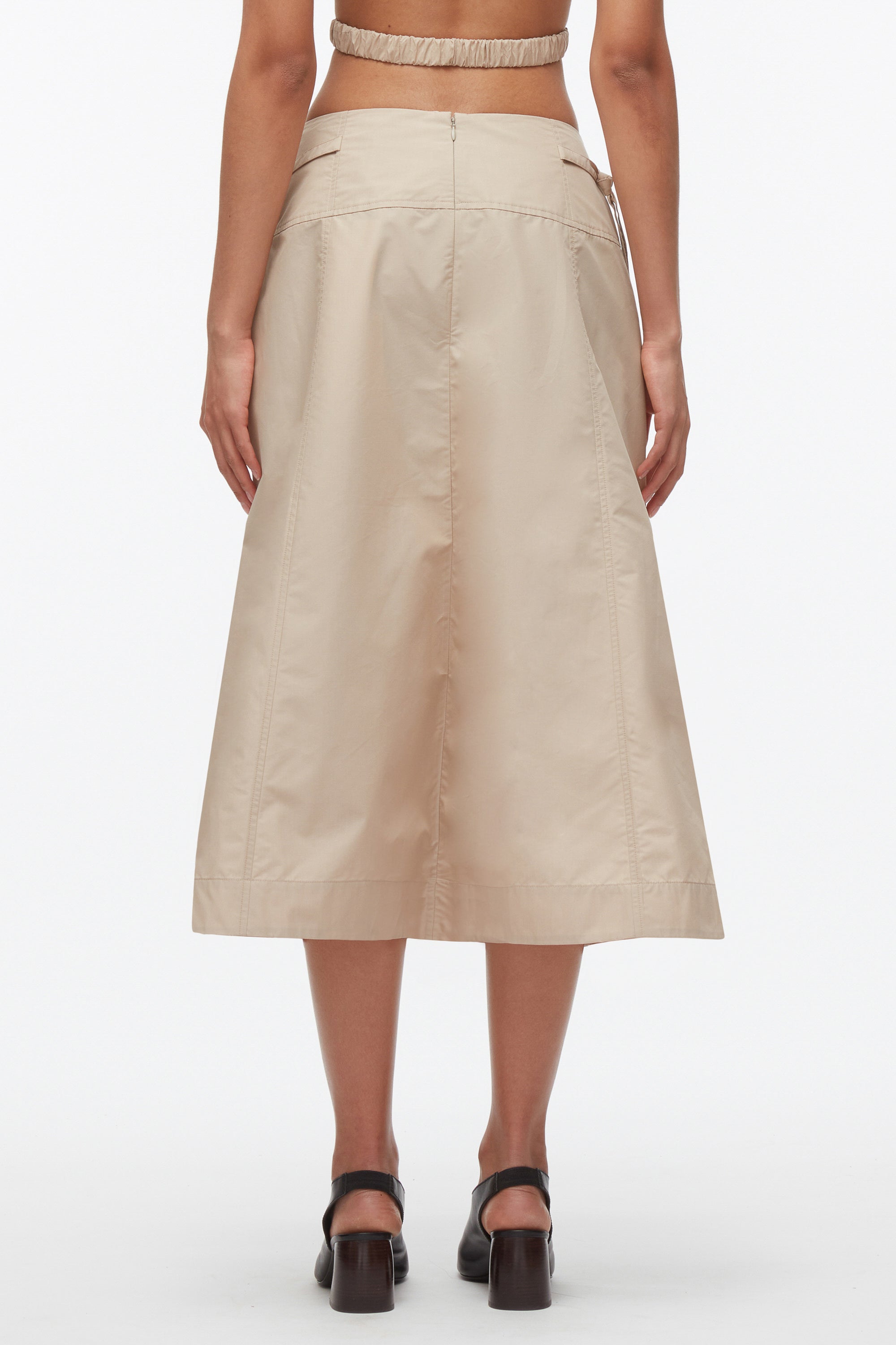 Button Front Tie Waist Midi Skirt – 3.1 Phillip Lim