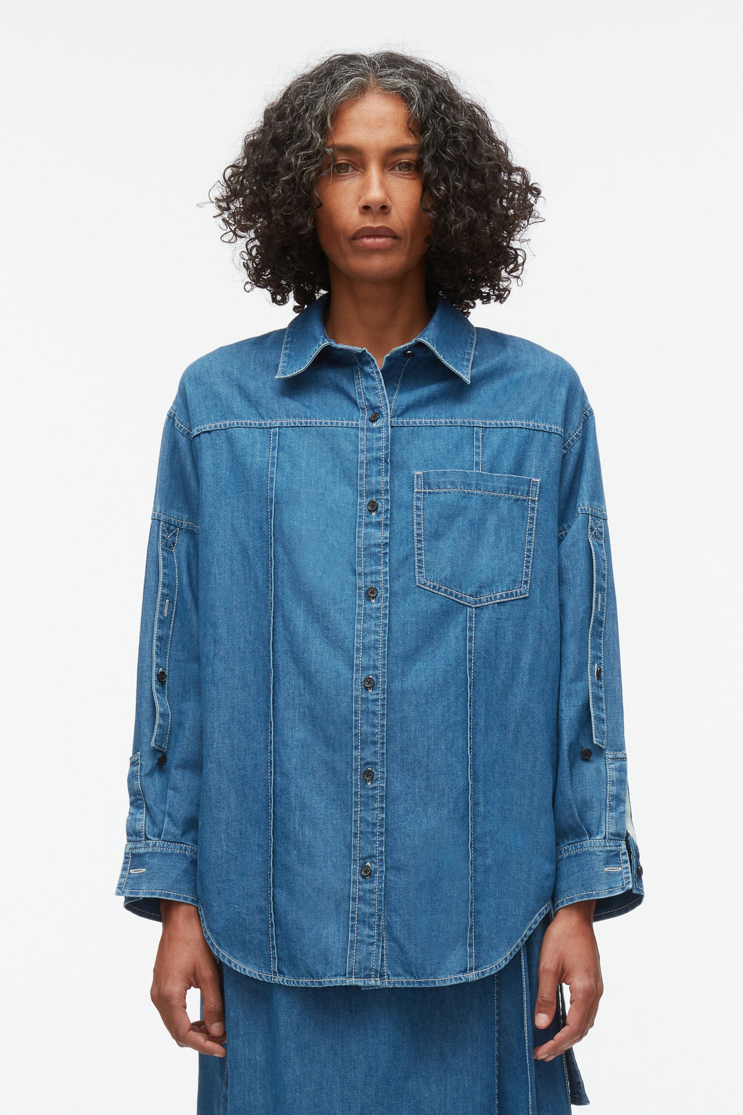 Chambray Oversized Shirt – Phillip Lim