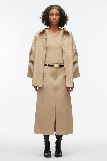 Cropped Wide Leg Origami Trouser