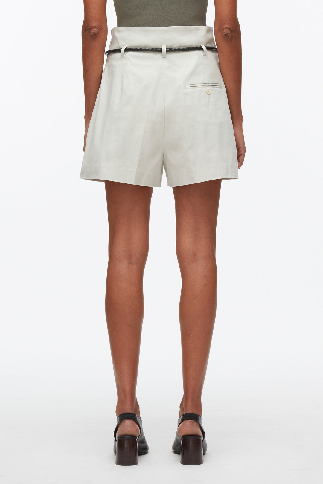 Origami Short With Belt
