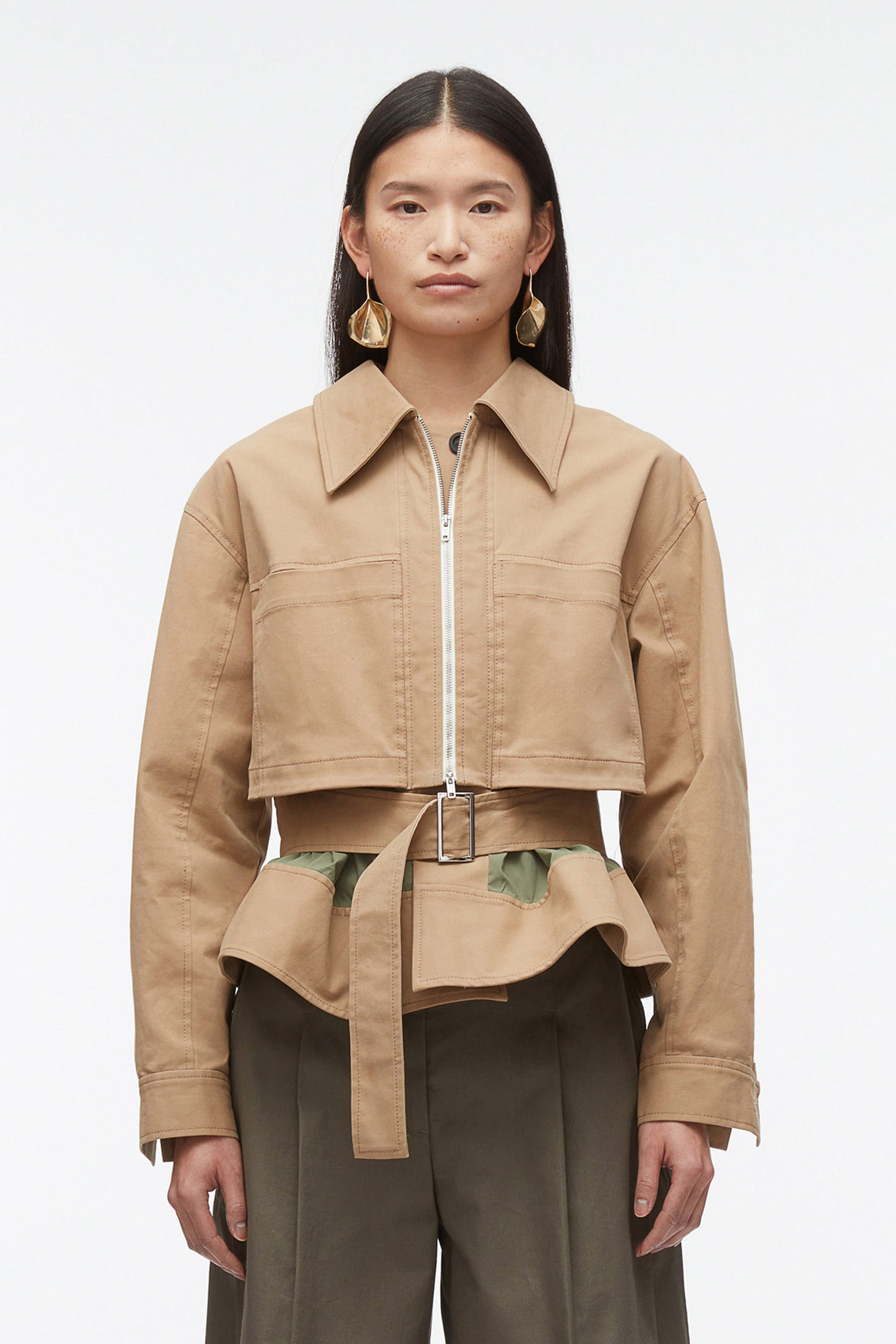 Belted Flounce Utility Jacket – 3.1 Phillip Lim