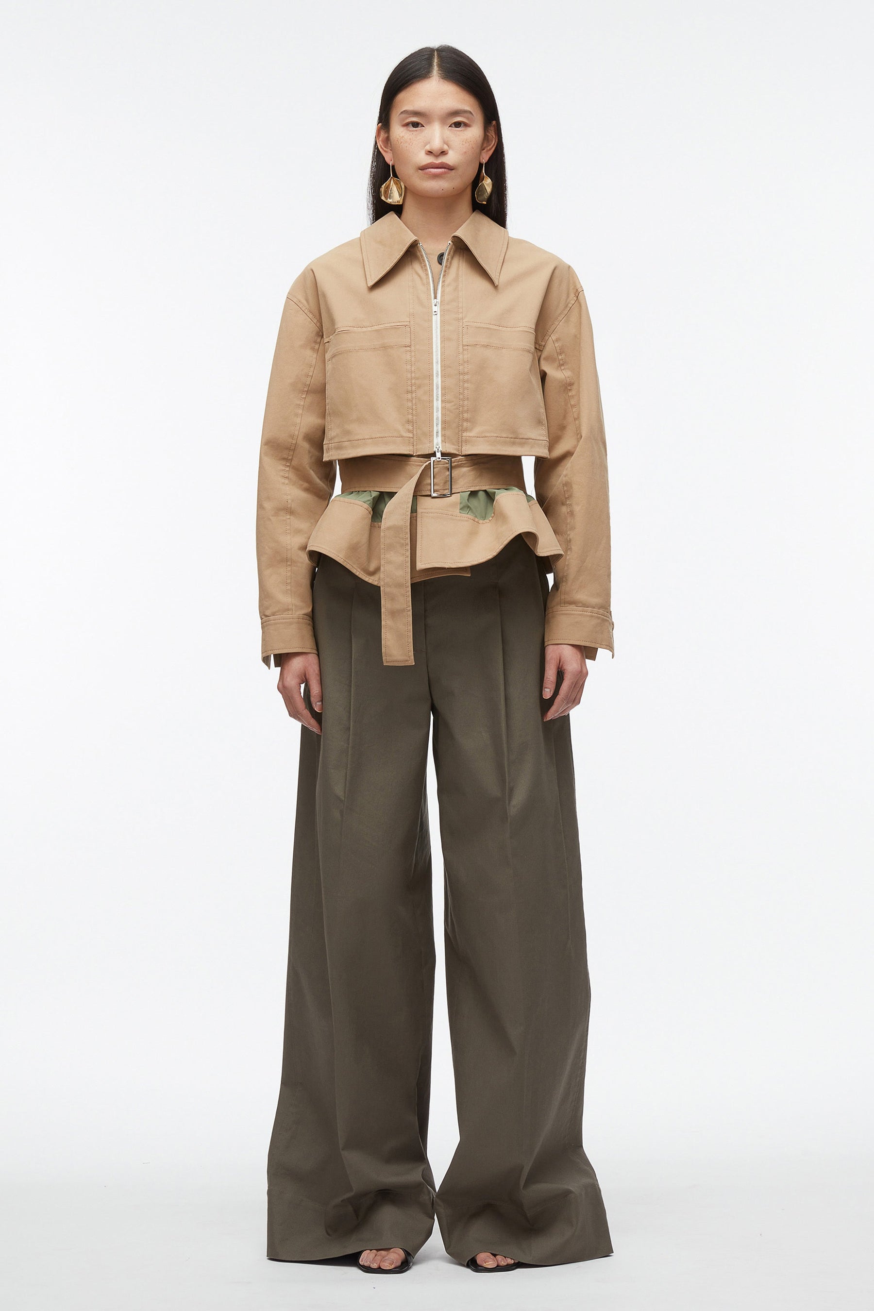 Belted Flounce Utility Jacket – 3.1 Phillip Lim