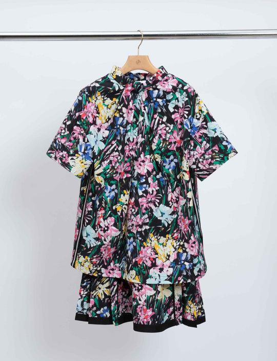 Flowerworks Twist Short Dress