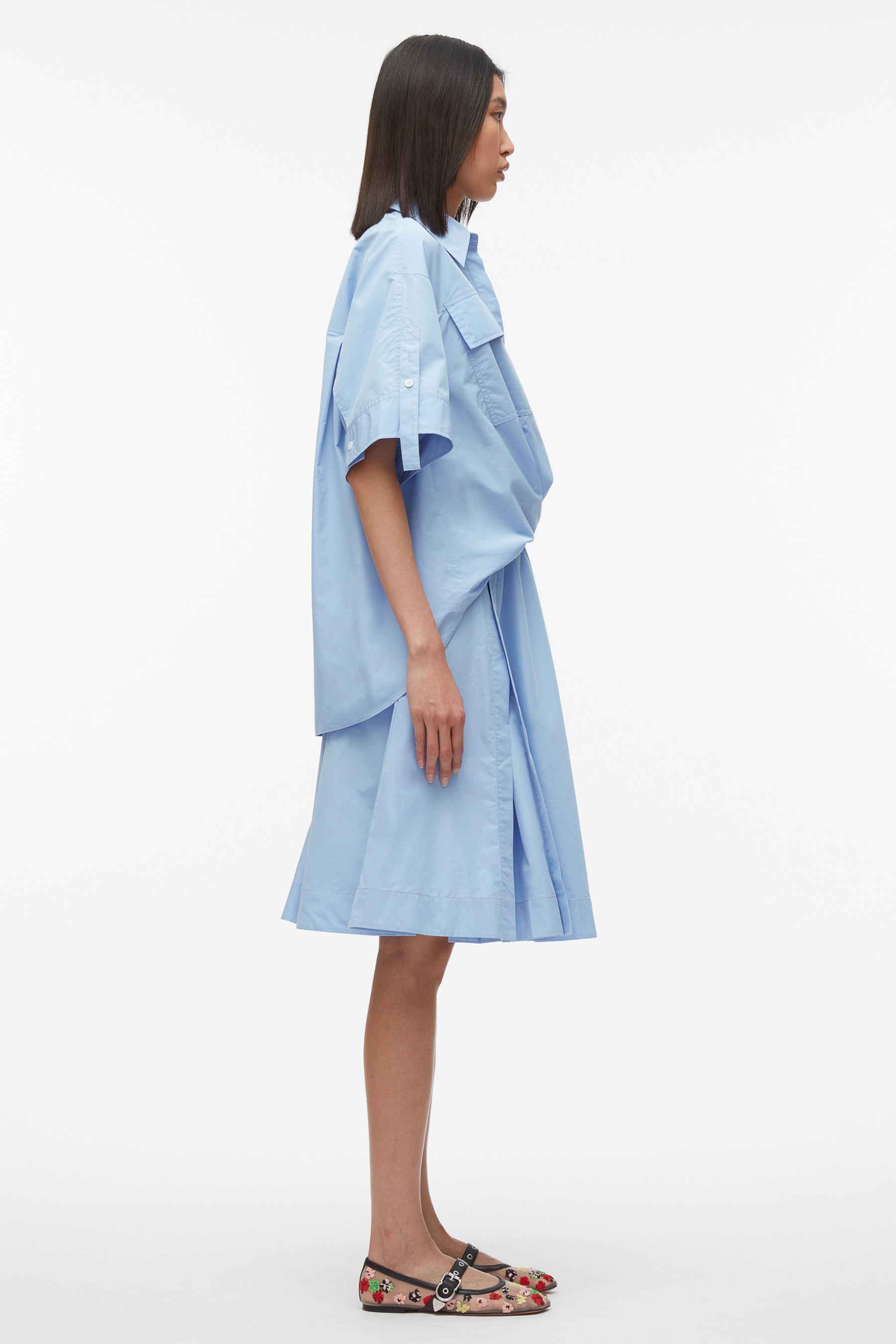 phillip lim tucked front shirt dress Tucked Front Shirt Dress 3.1 Phillip Lim