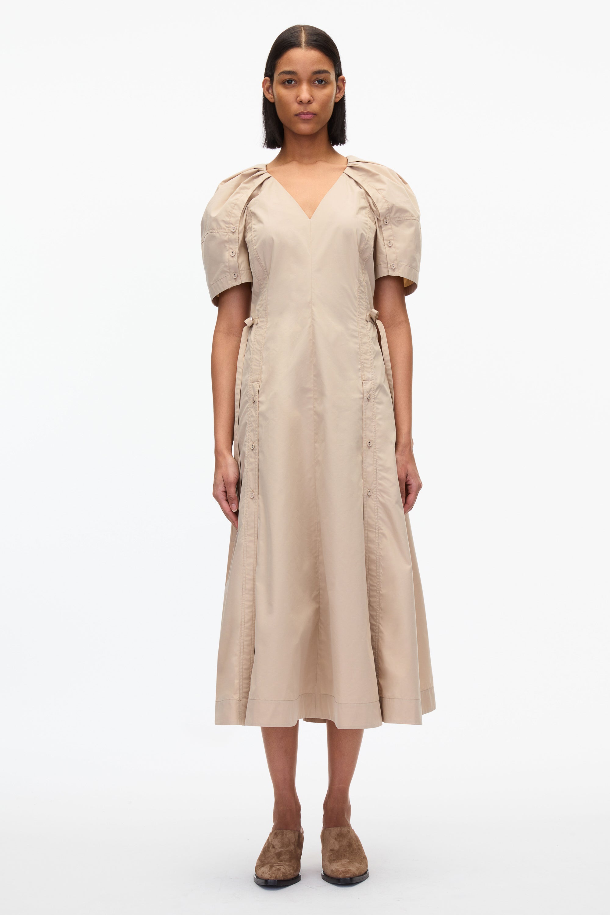 Bloom Sleeve V-Neck Dress – 3.1 Phillip Lim