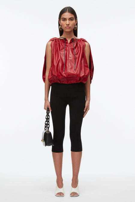 Cocoon Back Zip Top