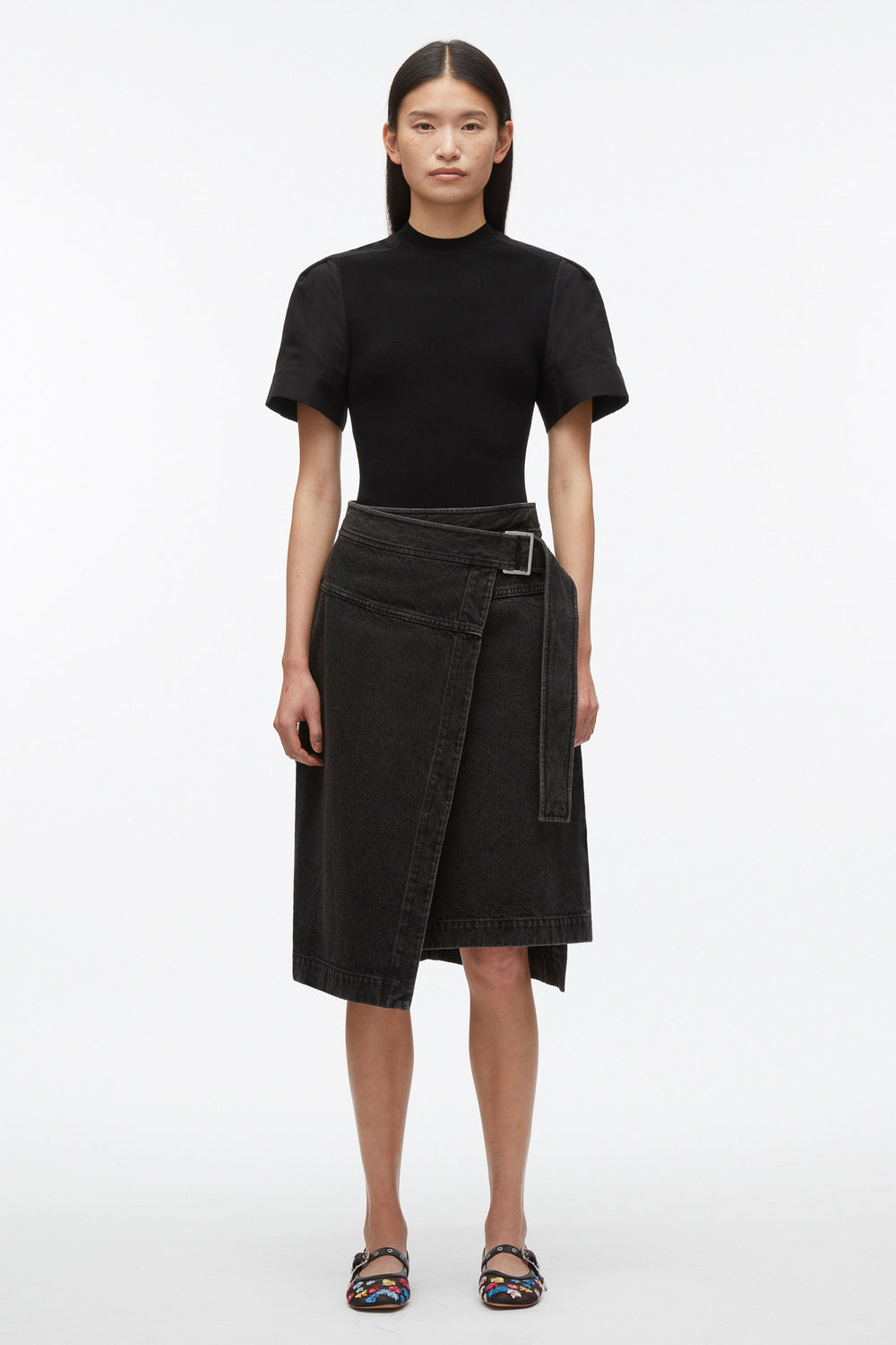 Deconstructed Denim Top