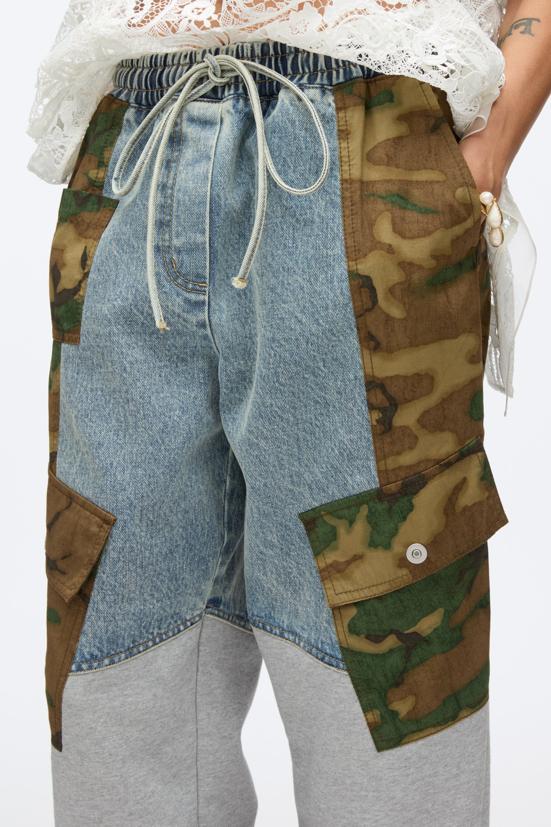 Patchwork Camo Jogger