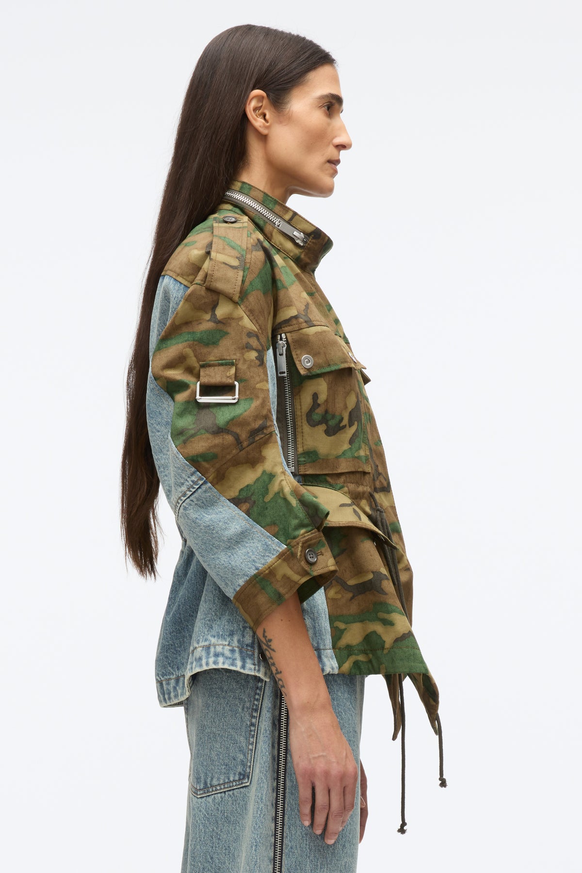Patchwork Camo Cinched Jacket – 3.1 Phillip Lim