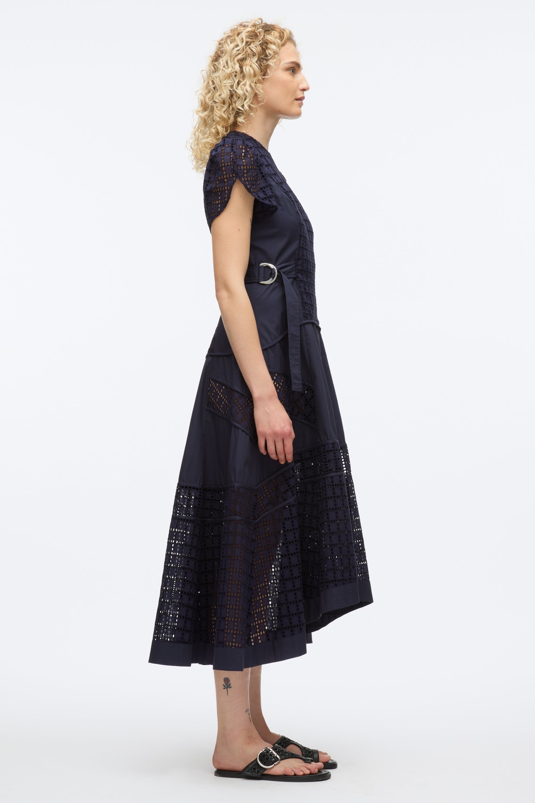 Broderie Anglaise Tulip Dress