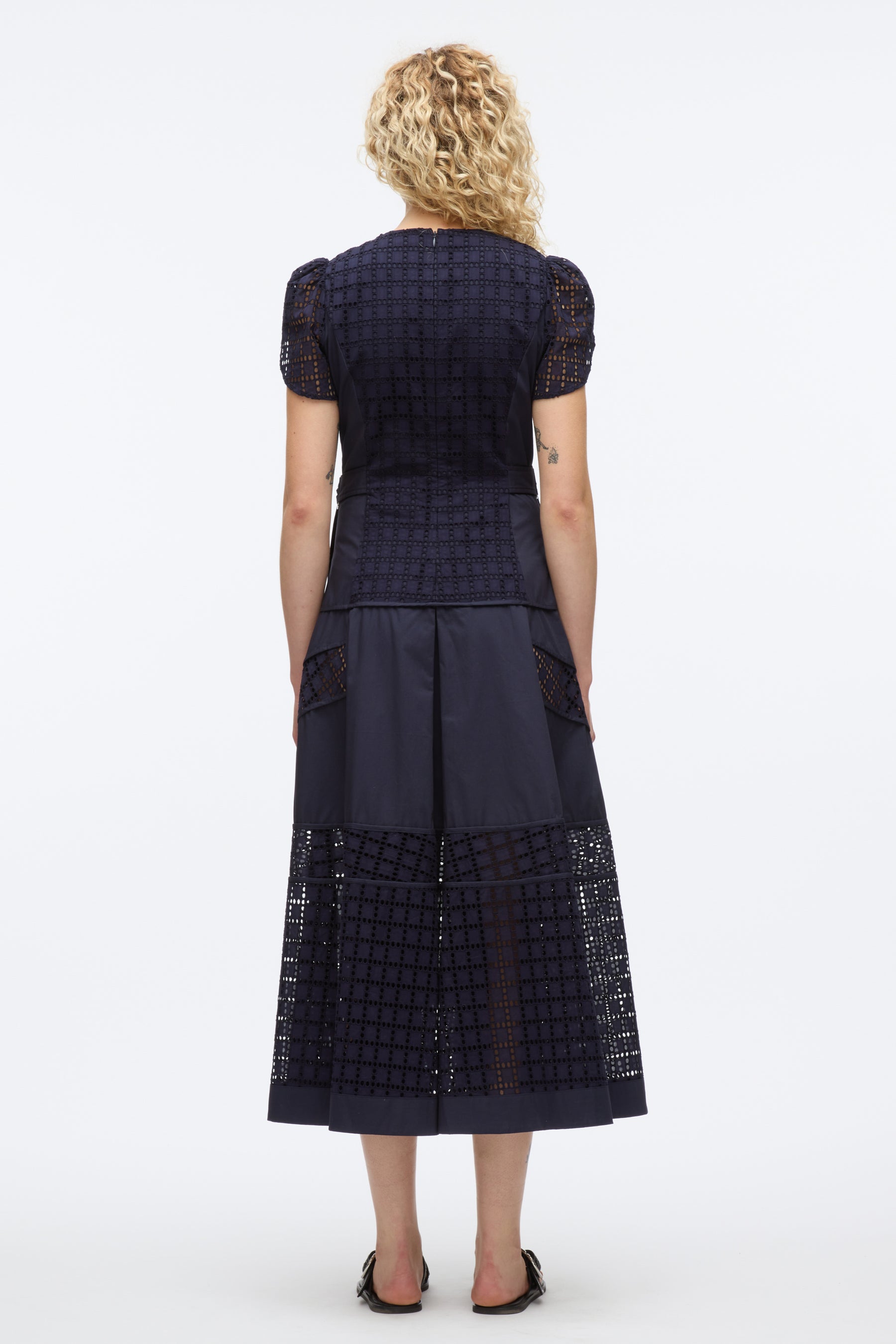 Broderie Anglaise Tulip Dress
