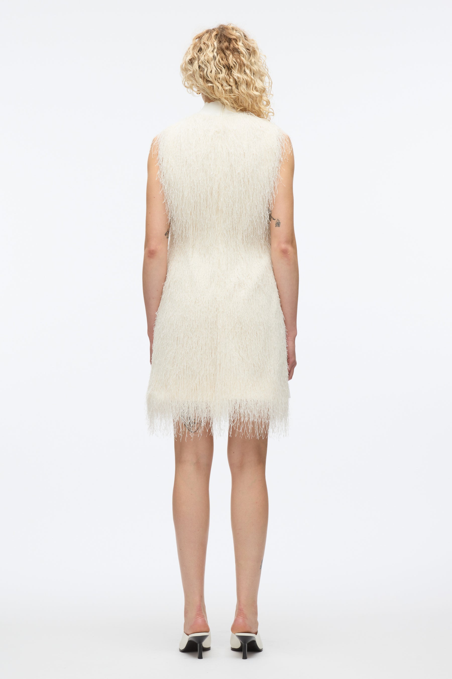 Fringe Mock Neck Shift Dress – 3.1 Phillip Lim