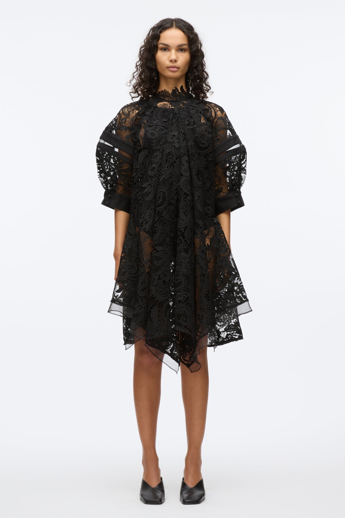 Embroidered Lace Handkerchief Dress 3.1 Phillip Lim Embroidered Lace Handkerchief Dress 3.1 Phillip Lim