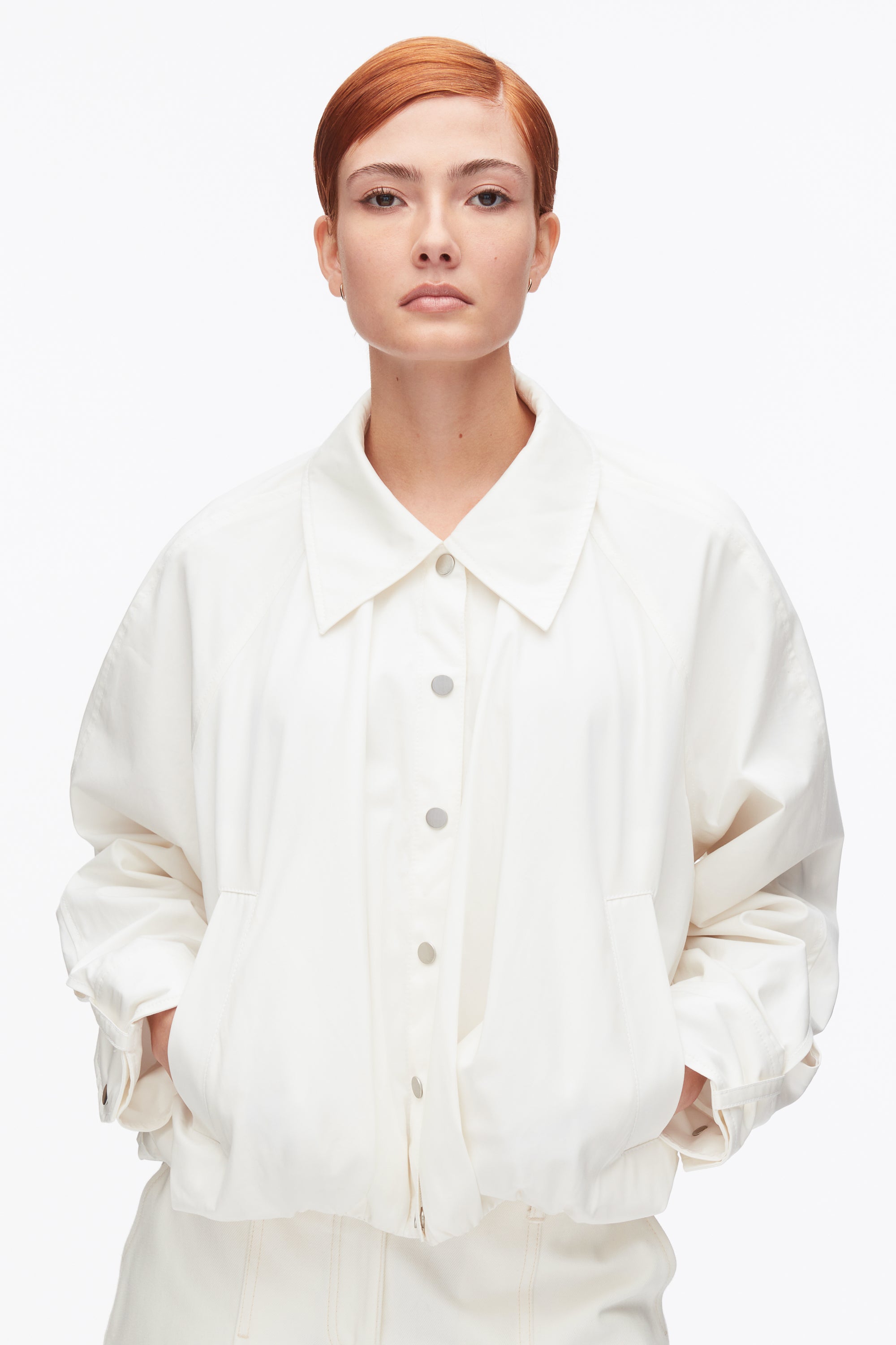 Snap Front Blouson Bomber Jacket – 3.1 Phillip Lim
