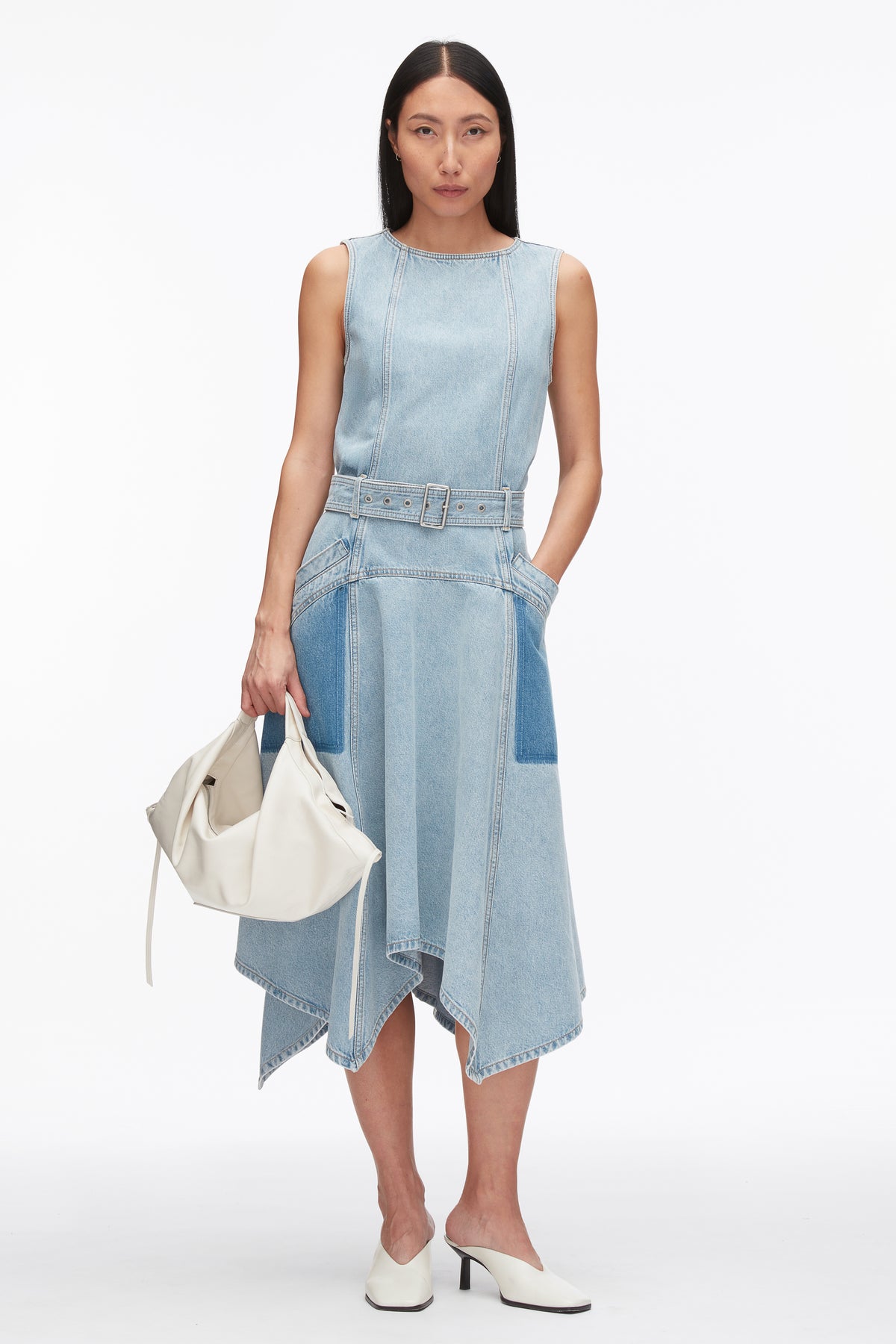 ghost blue dress GHOST Wilma Dress