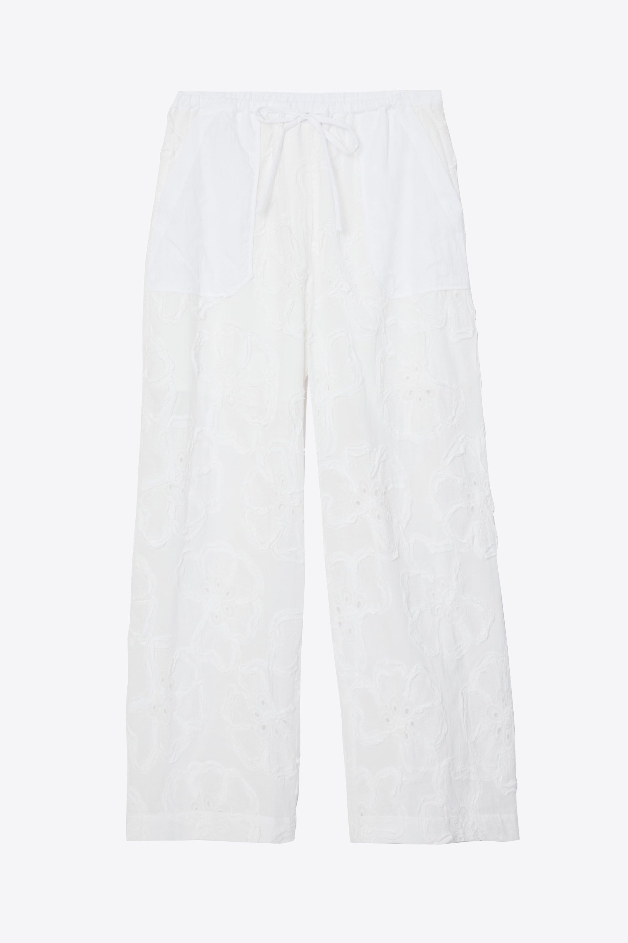 Embroidered Straight Leg Pull On Pants – 3.1 Phillip Lim