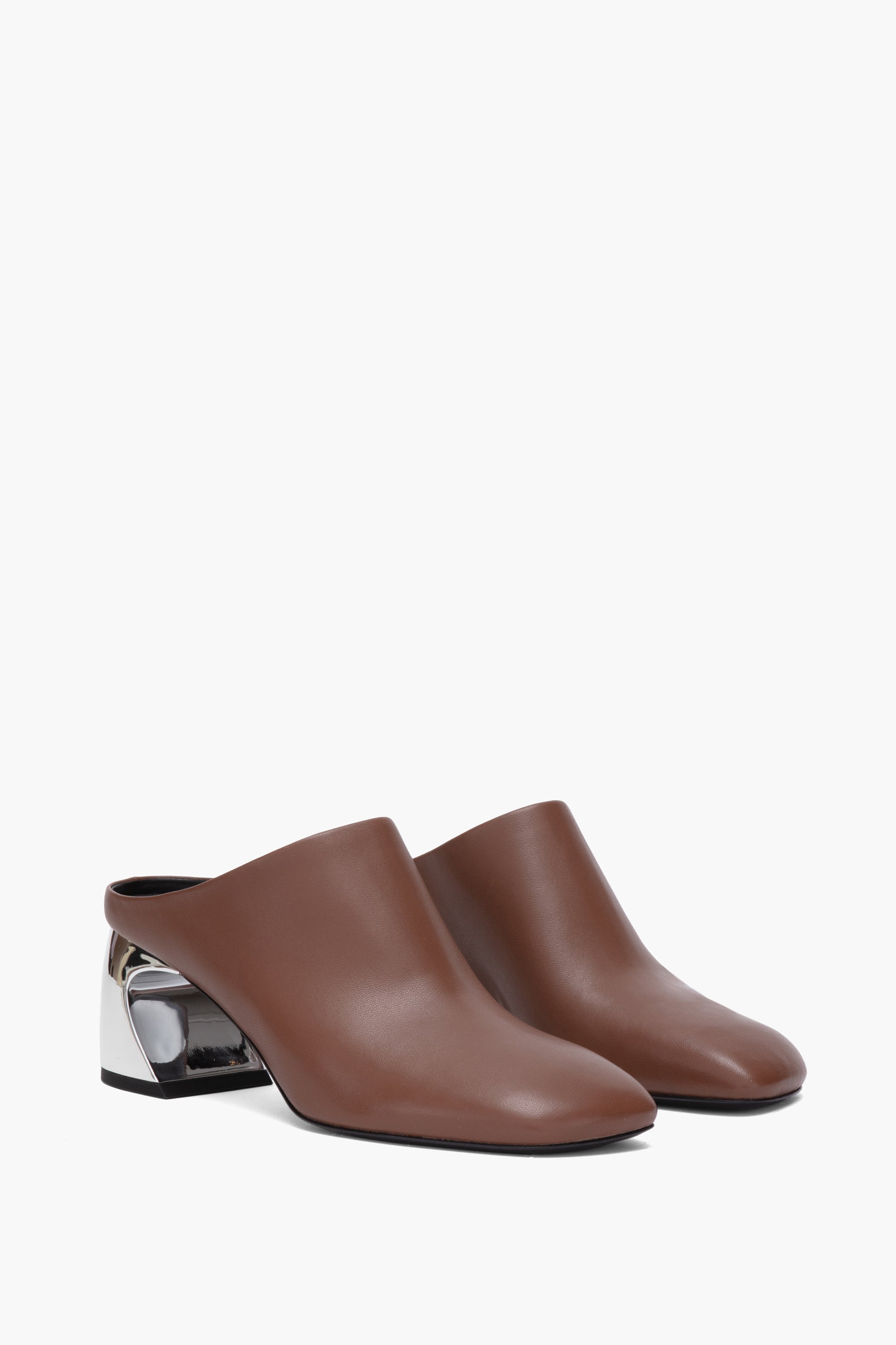 Black ID Mule with Hardware | Stylish Phillip Lim Women's Shoes