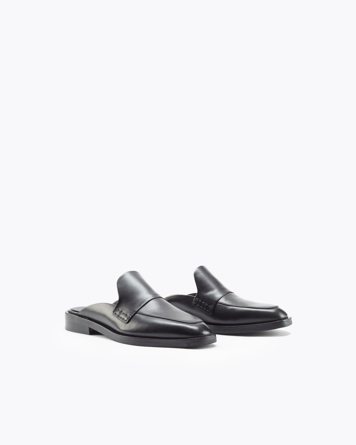 3.1 Phillip Lim Black Alexa Loafer Mules