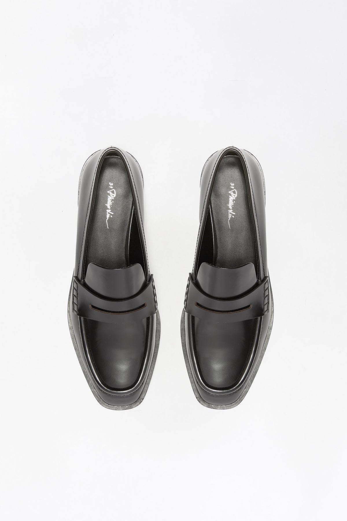 3.1 Phillip Lim Alexa Patent Leather Penny Loafers EU Size 41 US 11 Ivory/Creme 3.1 Phillip Lim Women main image 4
