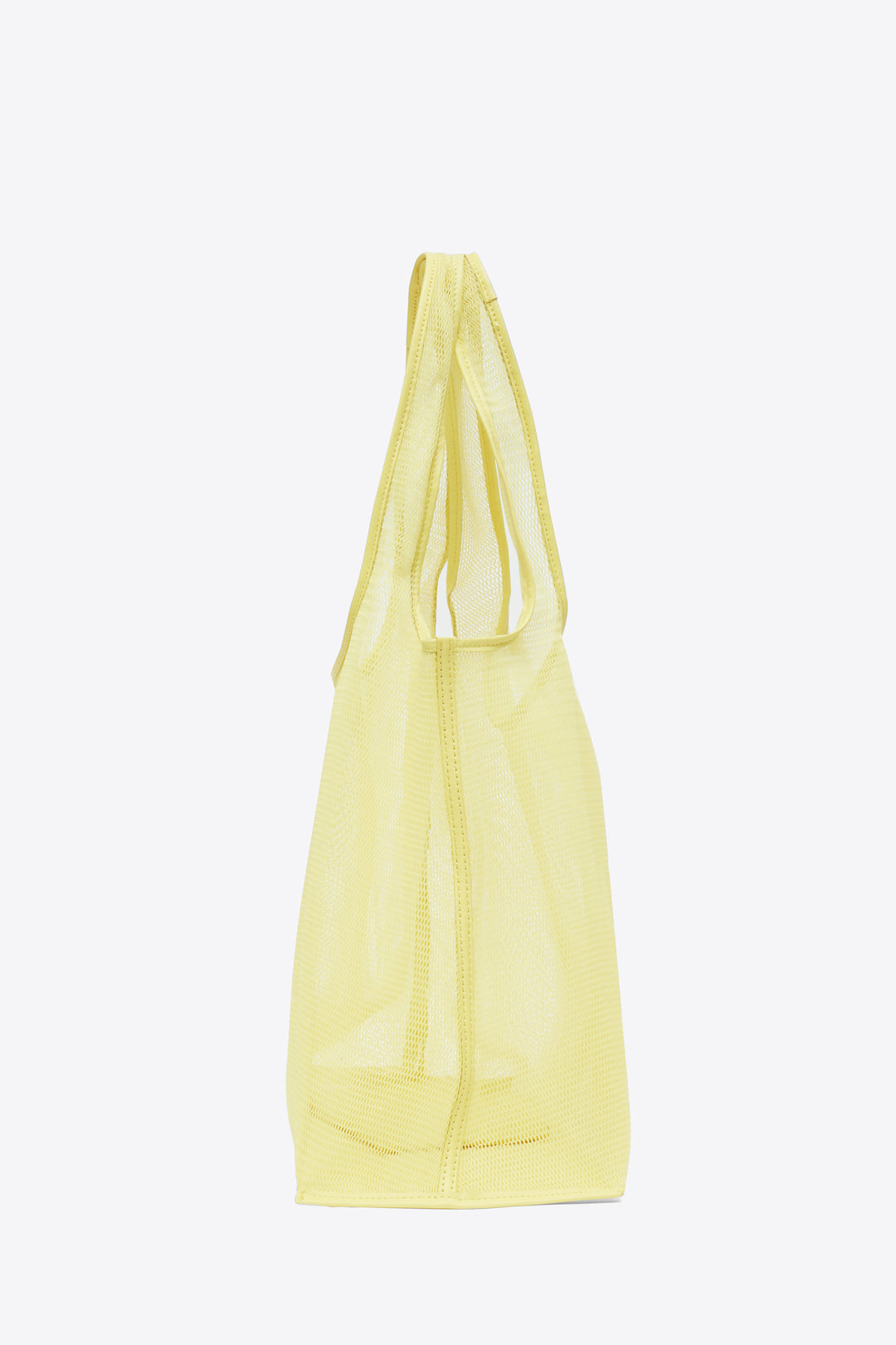 Blooming Lotus Mesh Market Tote
