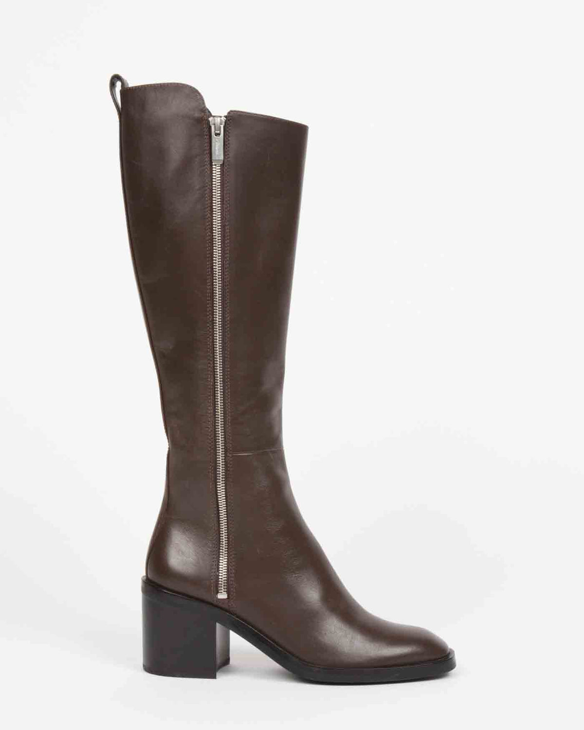 Bottes 3.1 Phillip Lim En Velours Gris Argenté - Taille US 8, Occasion De Luxe